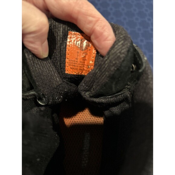 Preowned Women's Size 9 Black Leather Willie G Harley Davidson Gore-Tex Boots - Picture 9 of 12